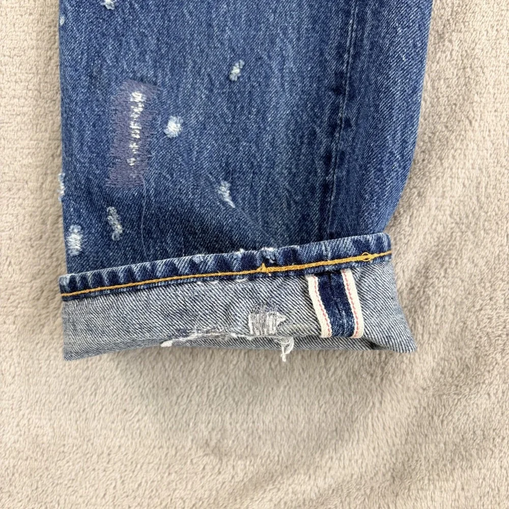 Levis 501Z XX Selvedge‎ Denim LVC 1954 Big E Jeans Blue Men 27x30 (Tag 28)